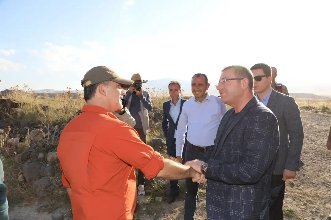 Kars Valisi Ziya Polat, Ani Ören Yeri’nde incelemelerde bulundu