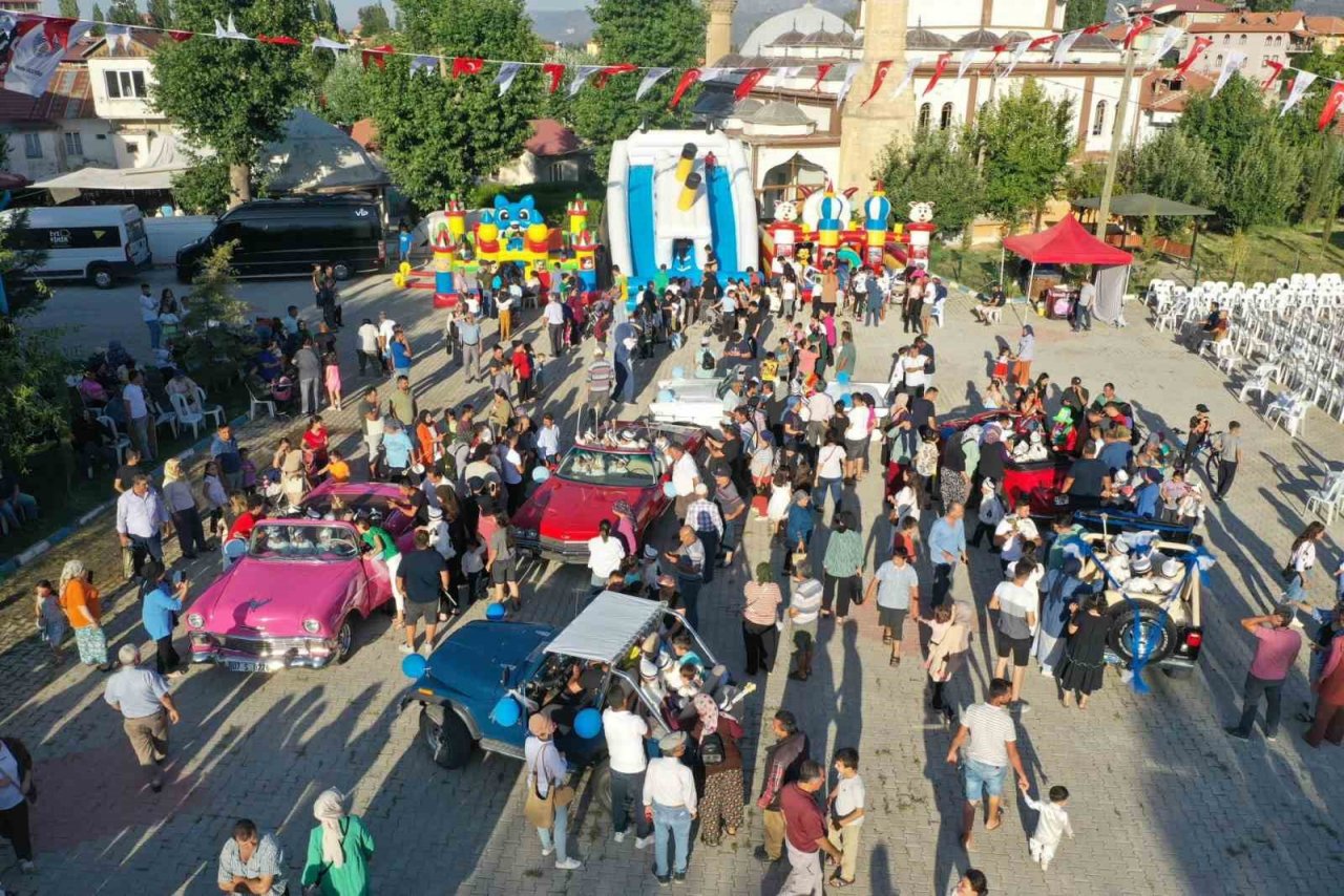 Kaş Gömbe yaylasında geleneksel sünnet şöleni yapıldı