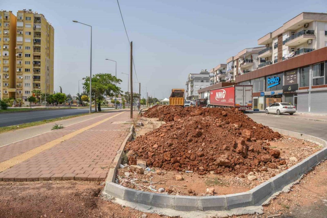 Kepez’den caddelere şehir estetiği