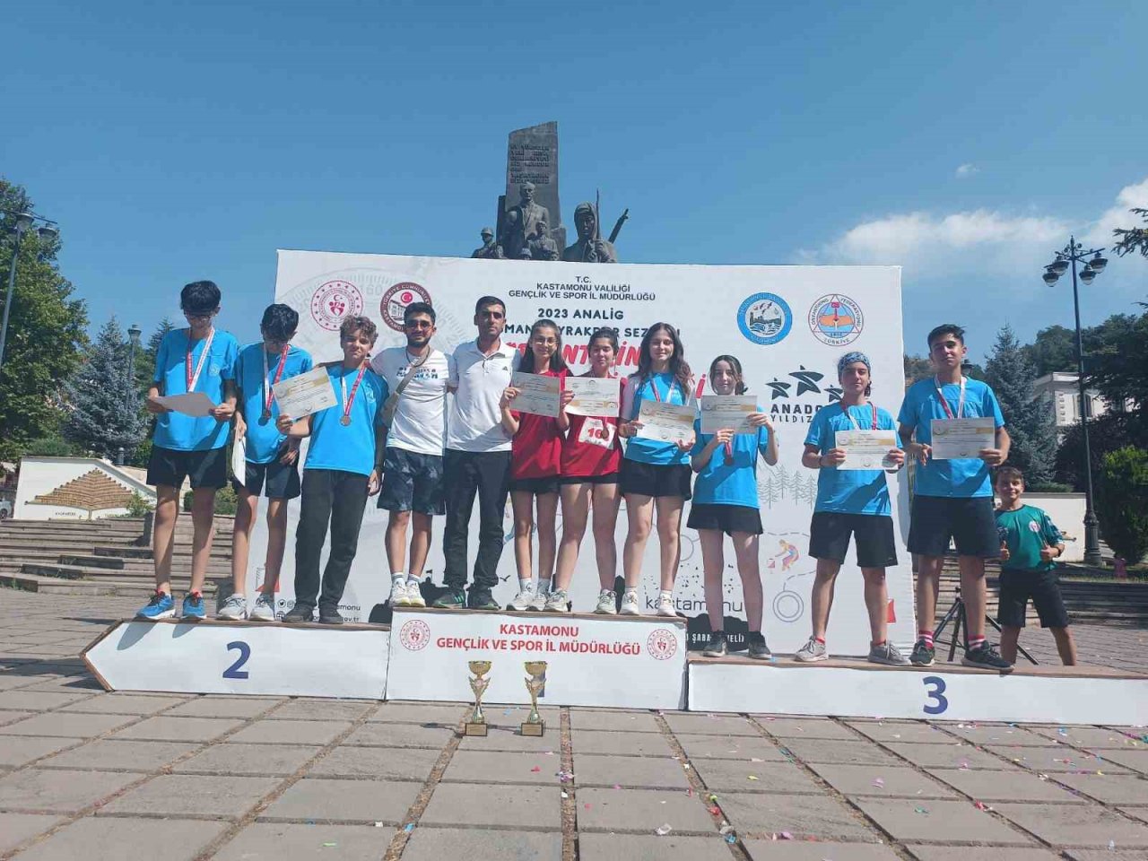 Muğla oryantiring takımı Türkiye dördüncüsü oldu