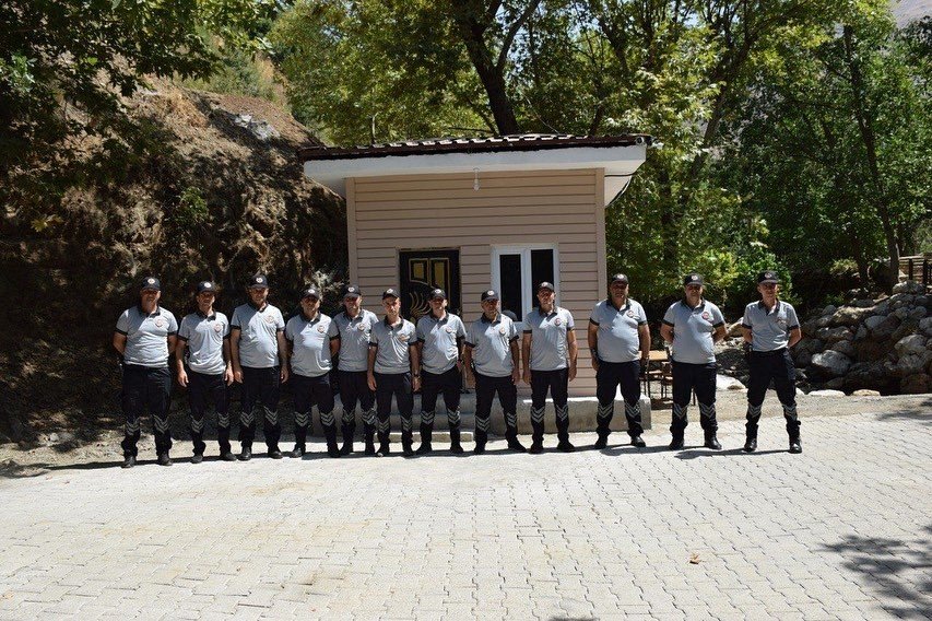 Sason’daki tarihi Sevek mesire alanı güvenlik korucuları tarafından korunacak