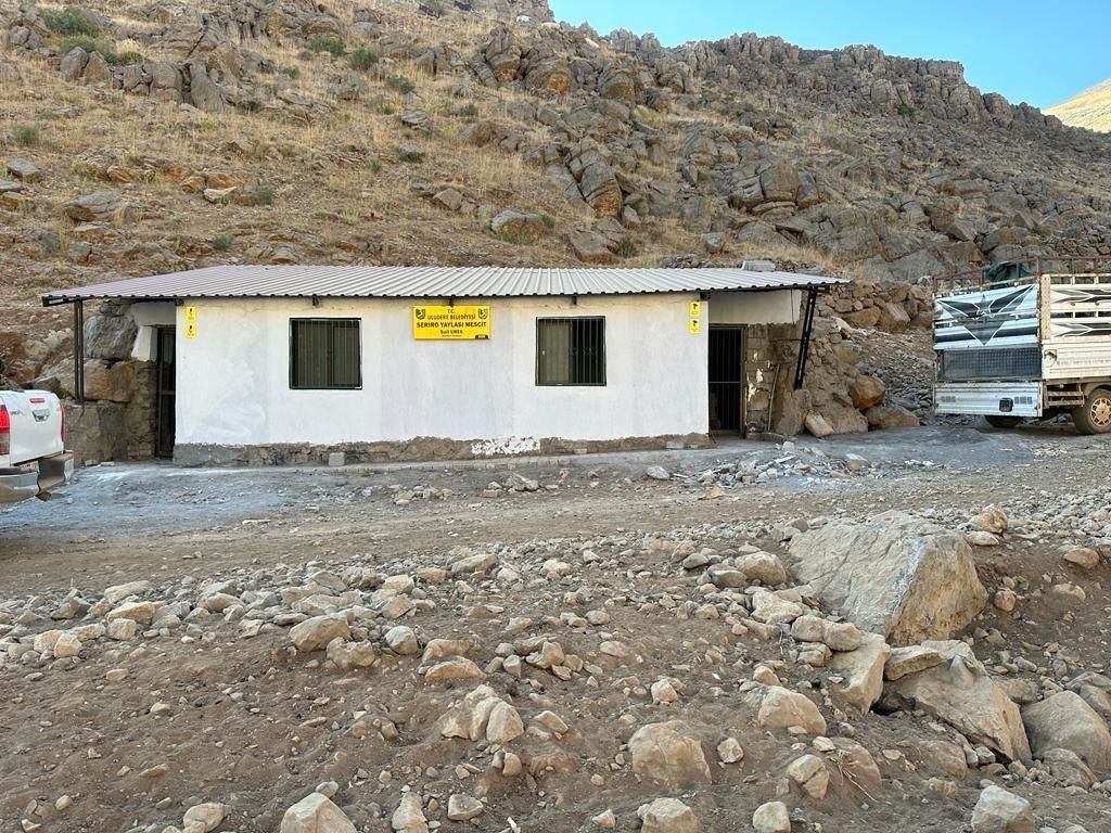 Terörden arındırılan yaylalarda hayvancılık yapanlar için yaşam alanları oluşturuldu