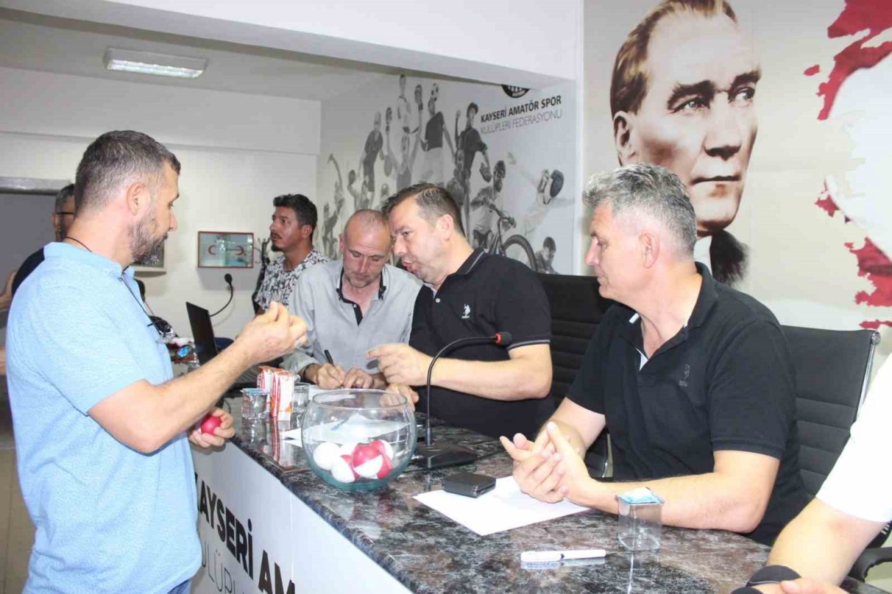 Kayseri U18 Ligi fikstürü çekildi