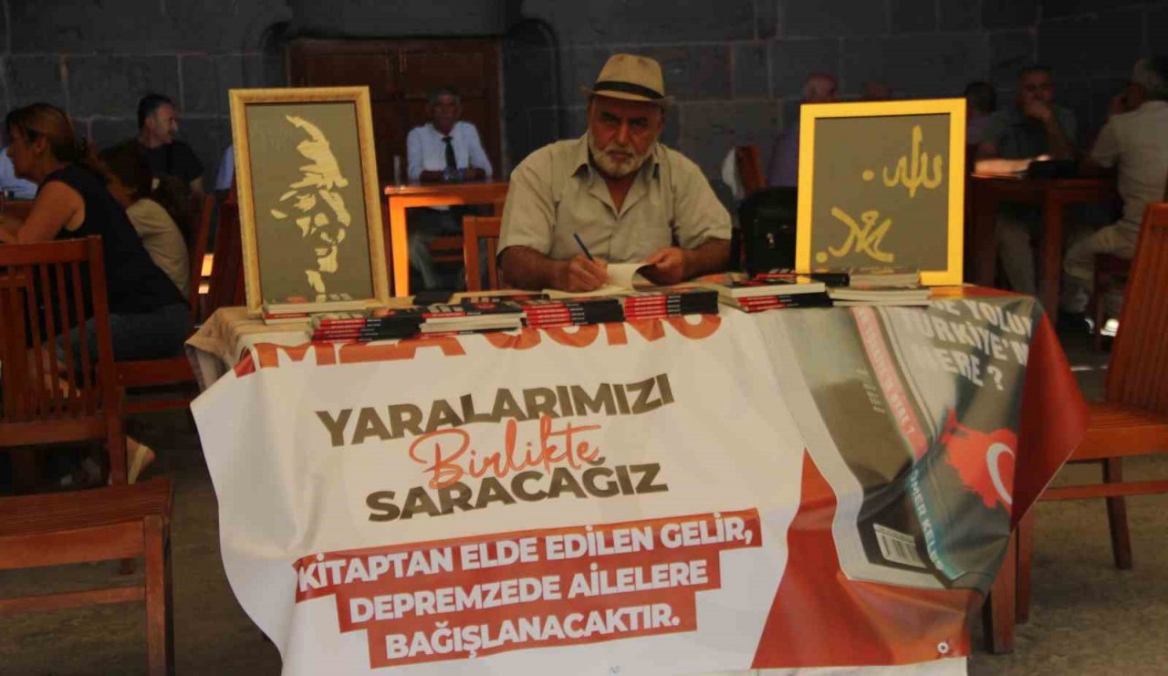 Depremzede yazar 6 Şubat’ı unutulmaz kıldı