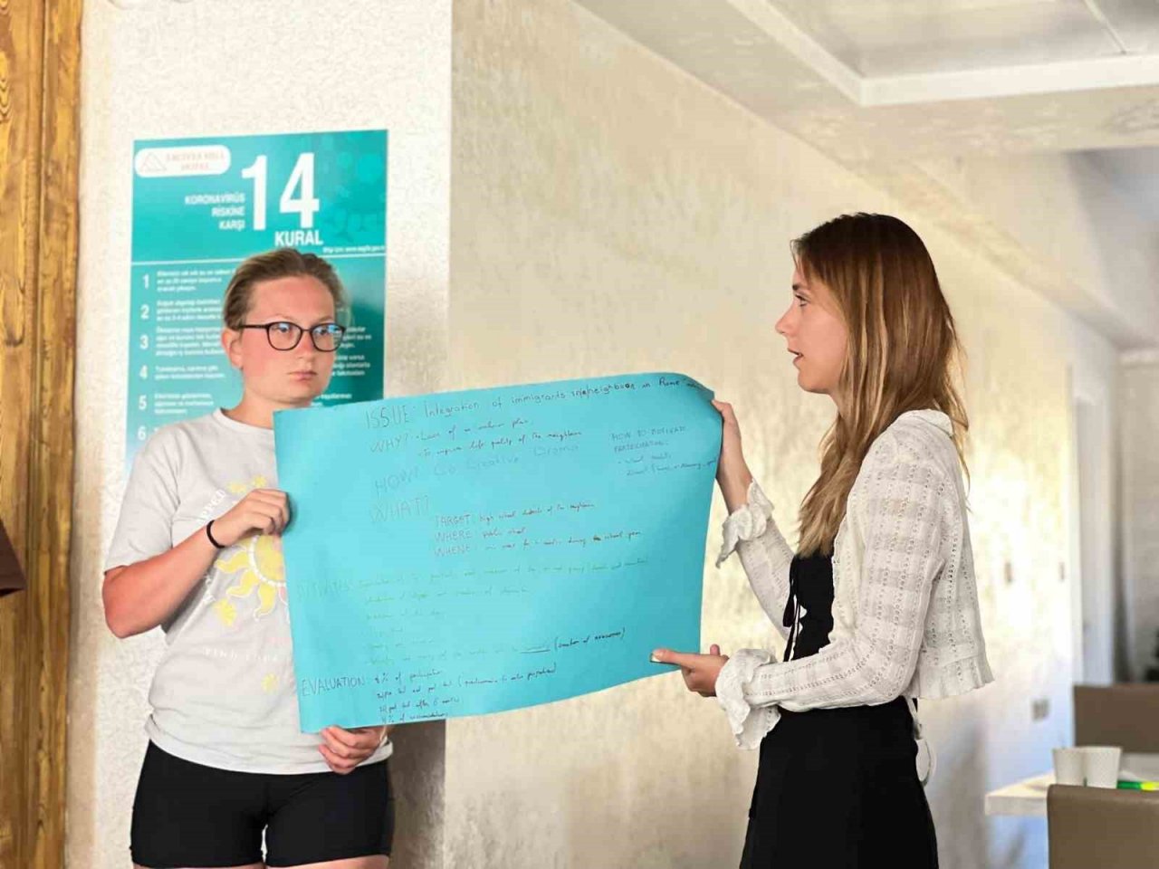 Barışın parçaları Kayseri’de buluştu