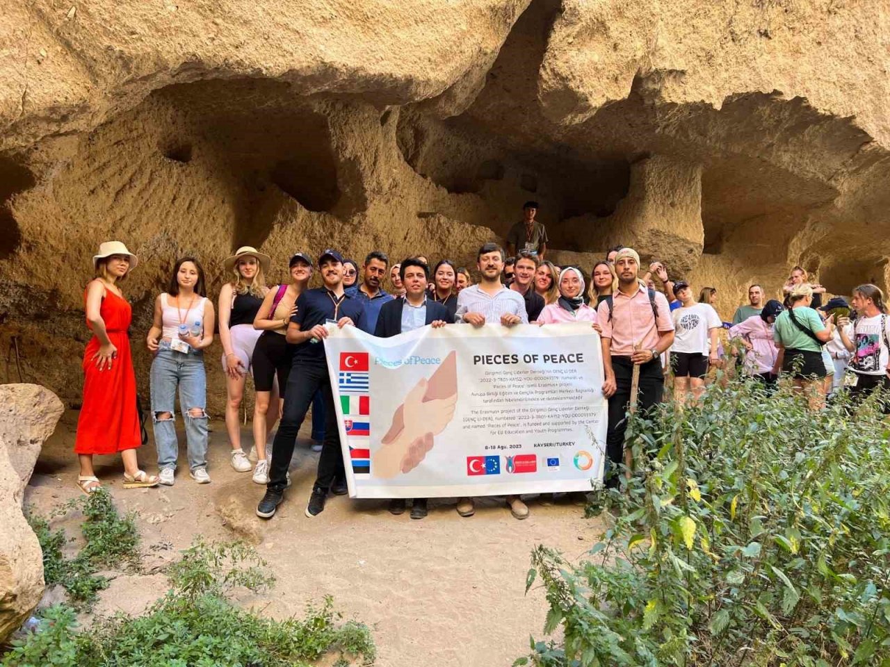 Barışın parçaları Kayseri’de buluştu