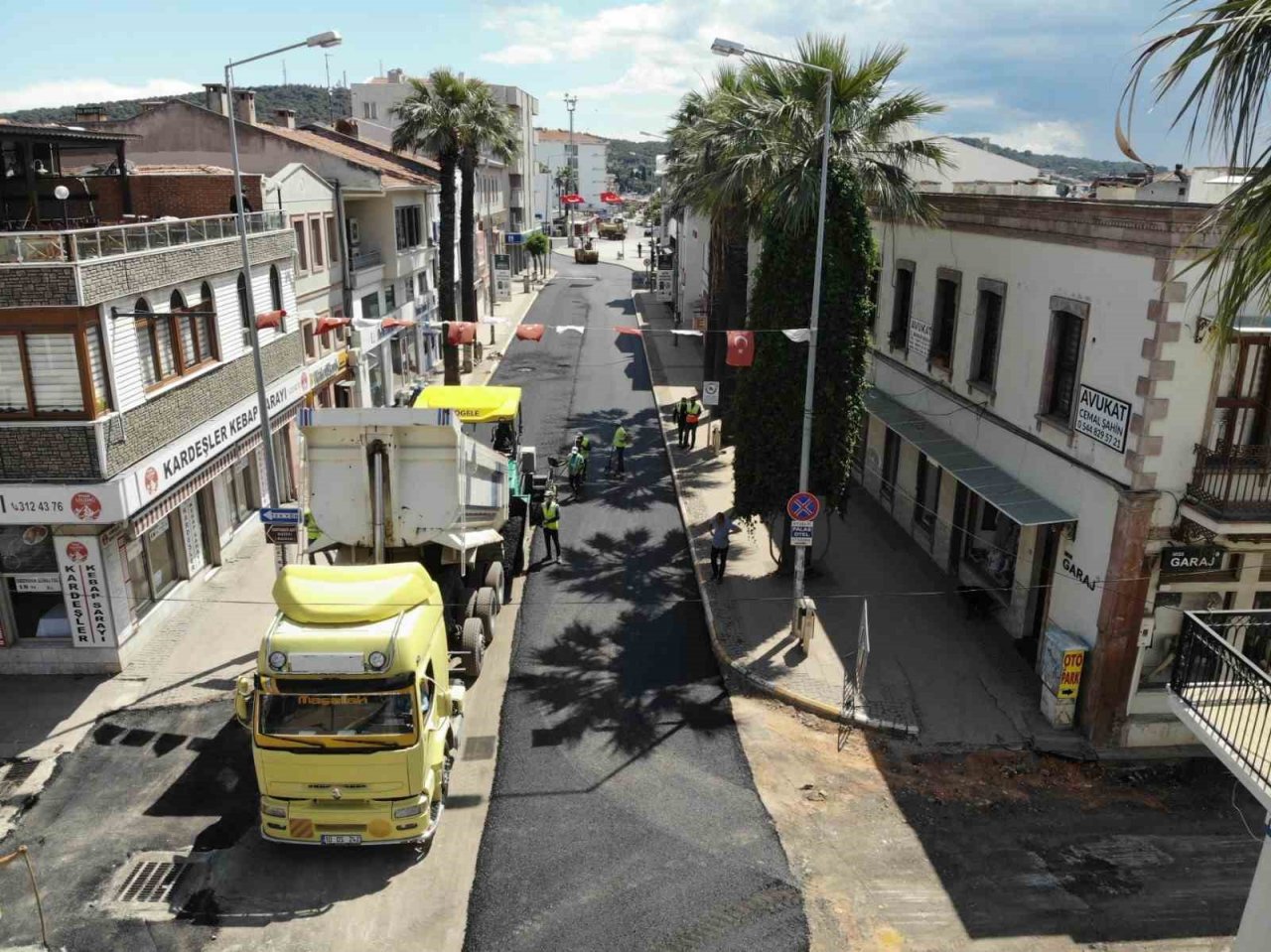 Balıkesir Büyükşehir Belediyesi Ayvalık’ın güzelliğine güzellik katıyor