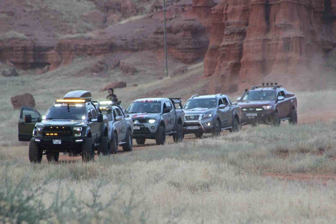 Erzurum’da kadınların off-road heyecanı