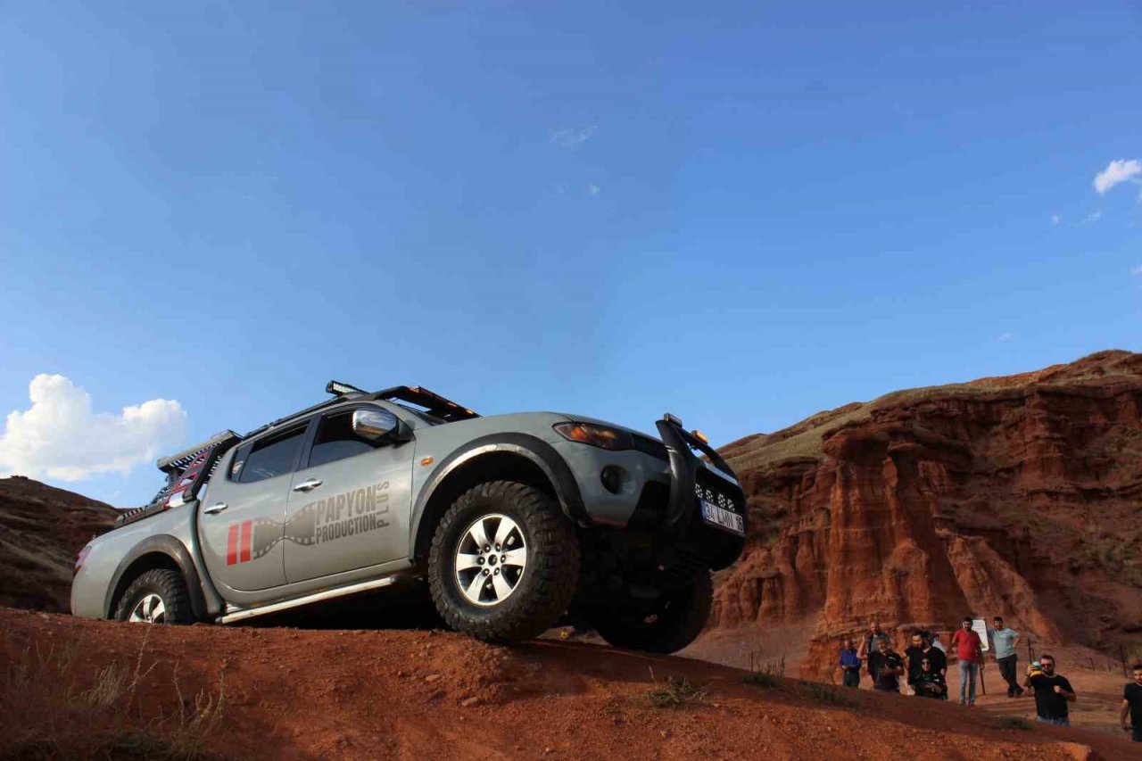 Erzurum’da kadınların off-road heyecanı