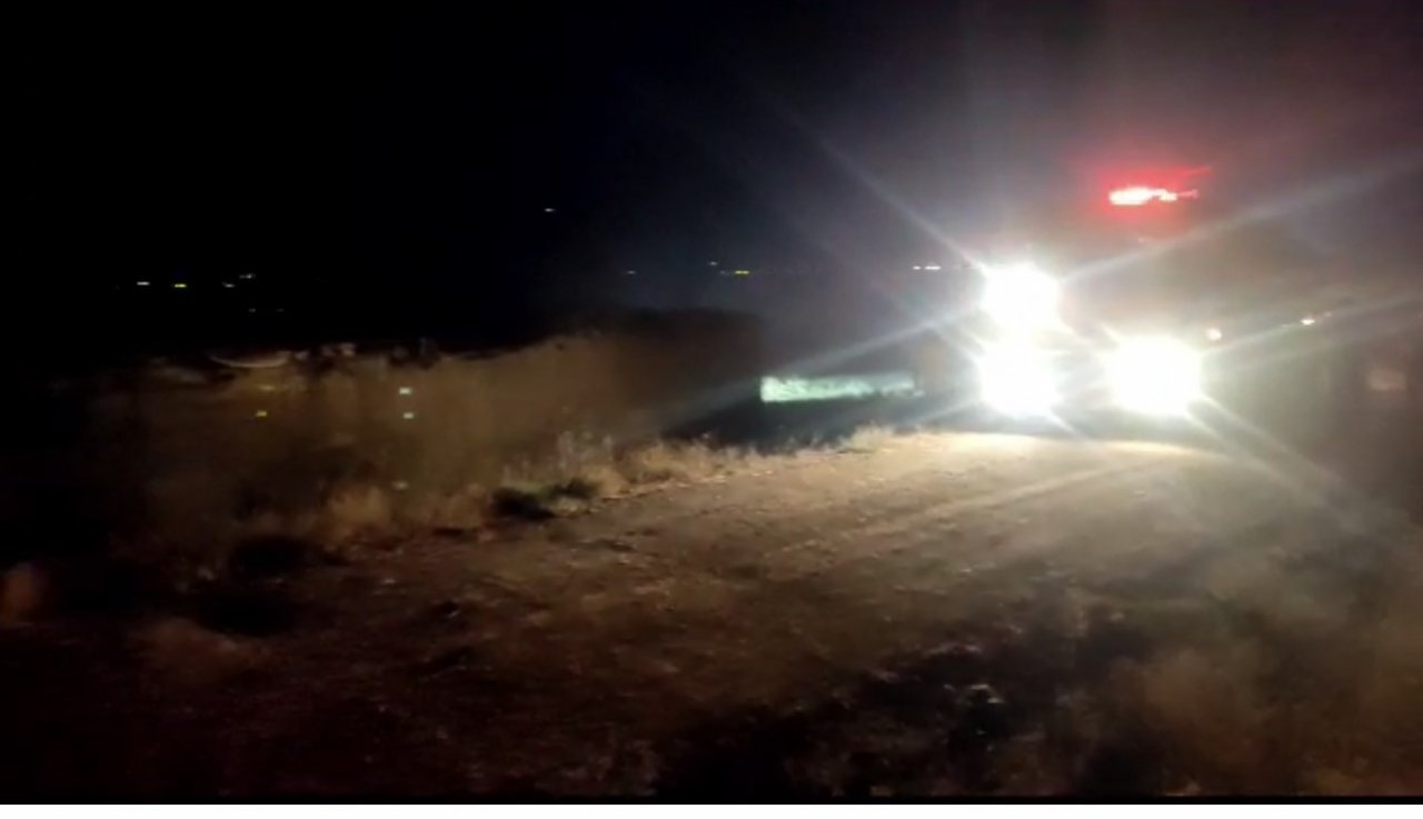 Yüksekova’da ahır yangını