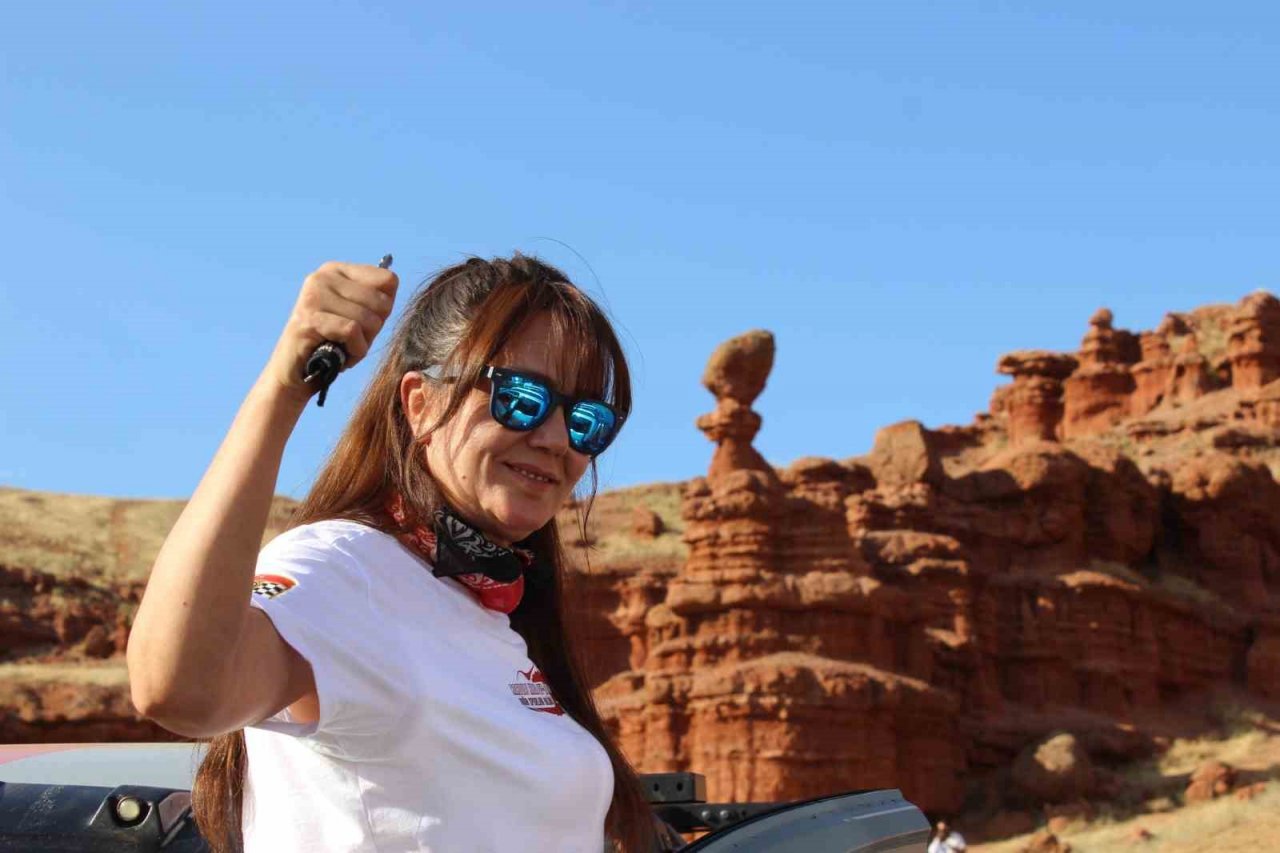 Erzurum’da kadınların off-road heyecanı