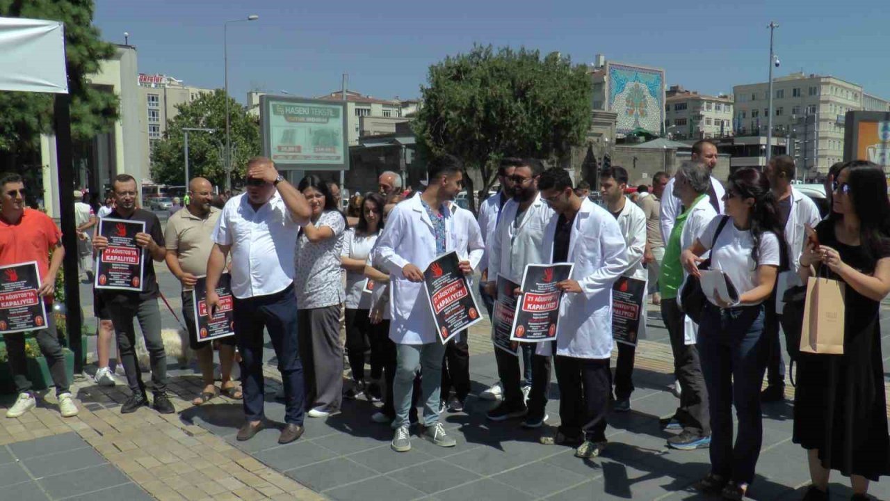 Veteriner hekimler şiddete karşı kliniklerini kapattı