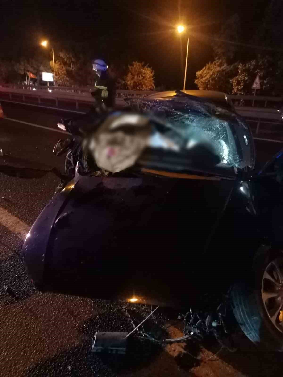 Çorlu’da feci kaza: Anne hayatını kaybetti, bebeği ağır yaralandı