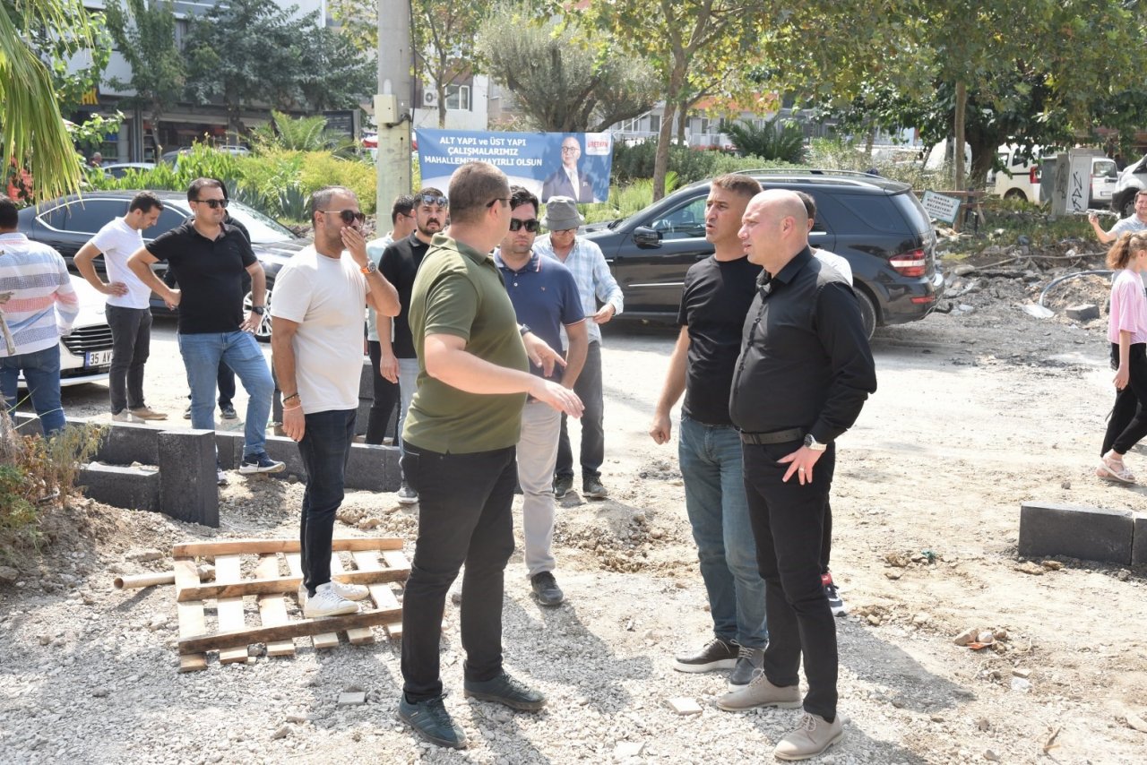 Avni Gemicioğlu’nda 2. Etap prestij cadde düzenlemeleri sürüyor