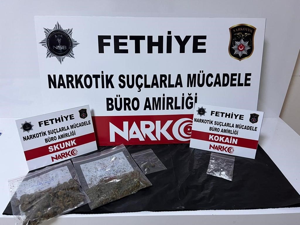 Muğla’da uyuşturucudan 2 kişi tutuklandı