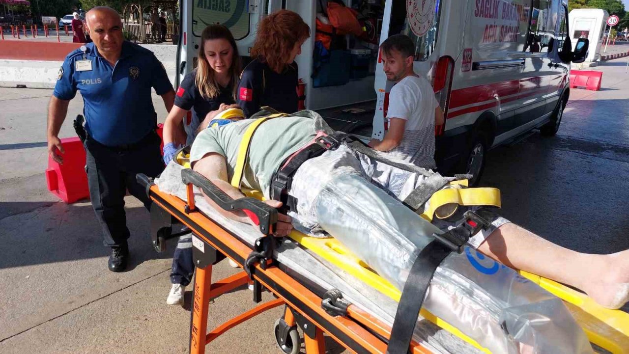 Un fabrikasının şubesinde iş kazası: 3 yaralı