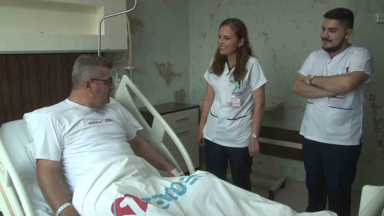 Hastane hastane dolaştığı safra kesesi şikayetinden Tekden Hastanesi’nde kurtuldu