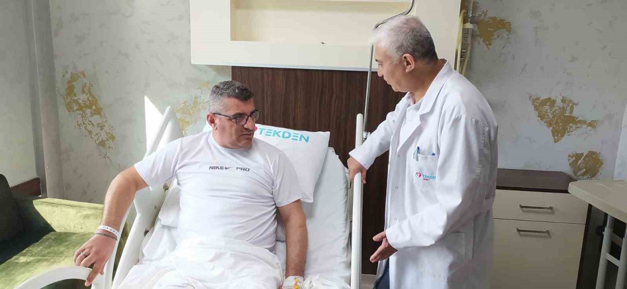 Hastane hastane dolaştığı safra kesesi şikayetinden Tekden Hastanesi’nde kurtuldu