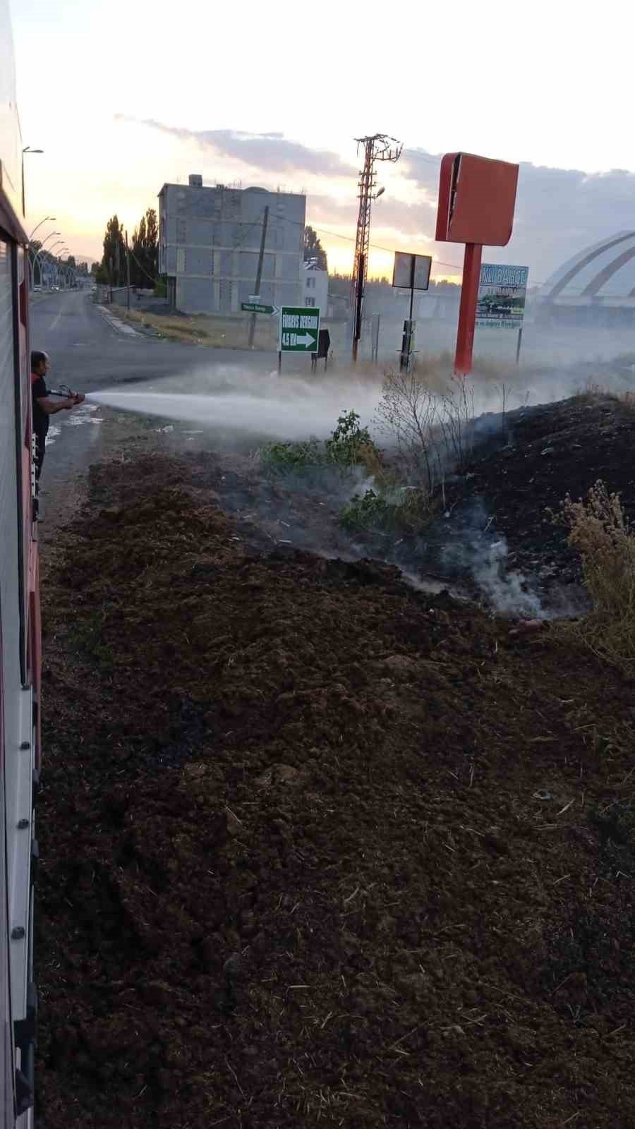 Sıcak hava yangınları beraberinde getirdi