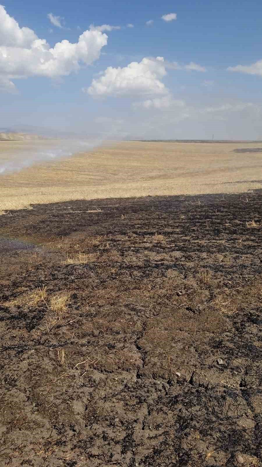Sıcak hava yangınları beraberinde getirdi