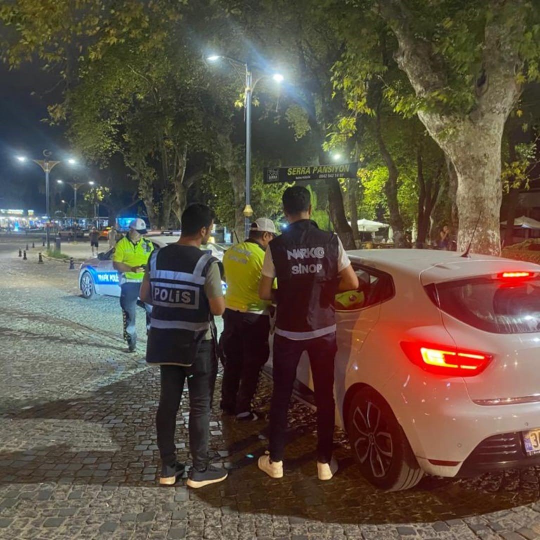 Sinop’ta polisten huzur ve güven uygulaması