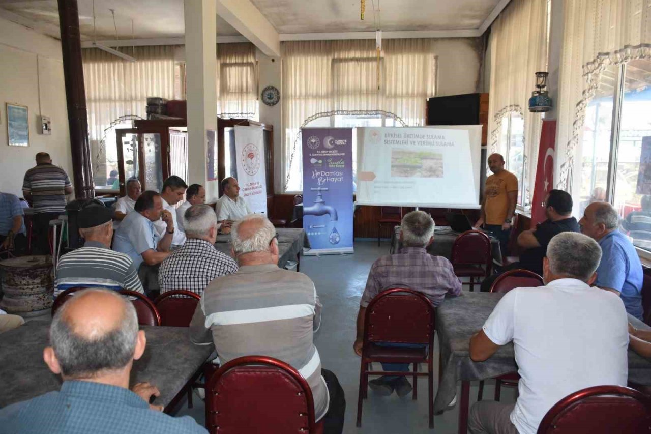 Sinop’ta su verimliliği anlatıldı