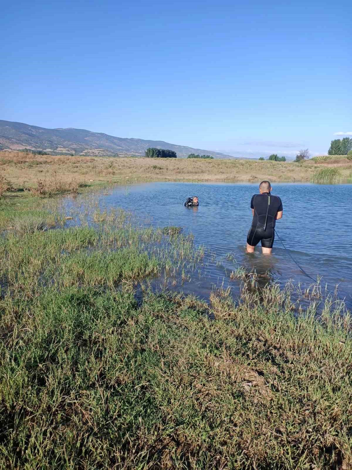 Serinlemek için gittiği gölette hayatını kaybetti