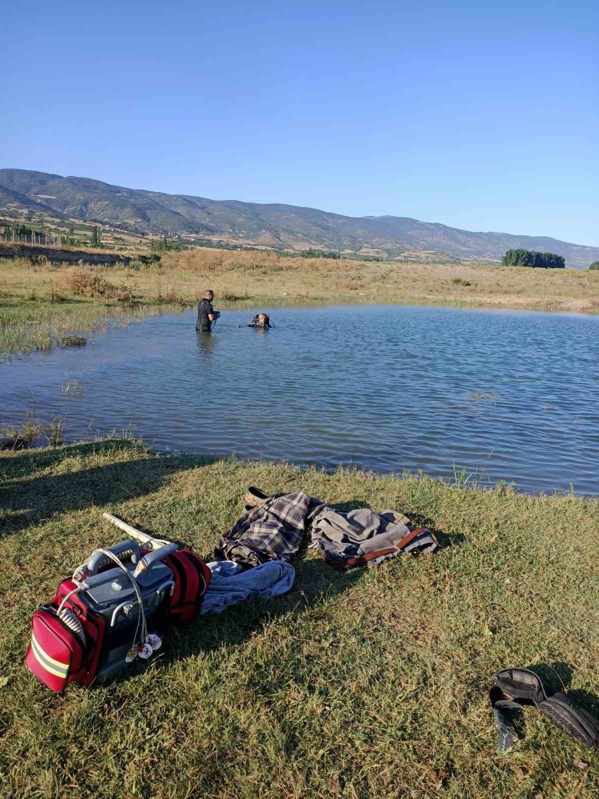 Serinlemek için gittiği gölette hayatını kaybetti