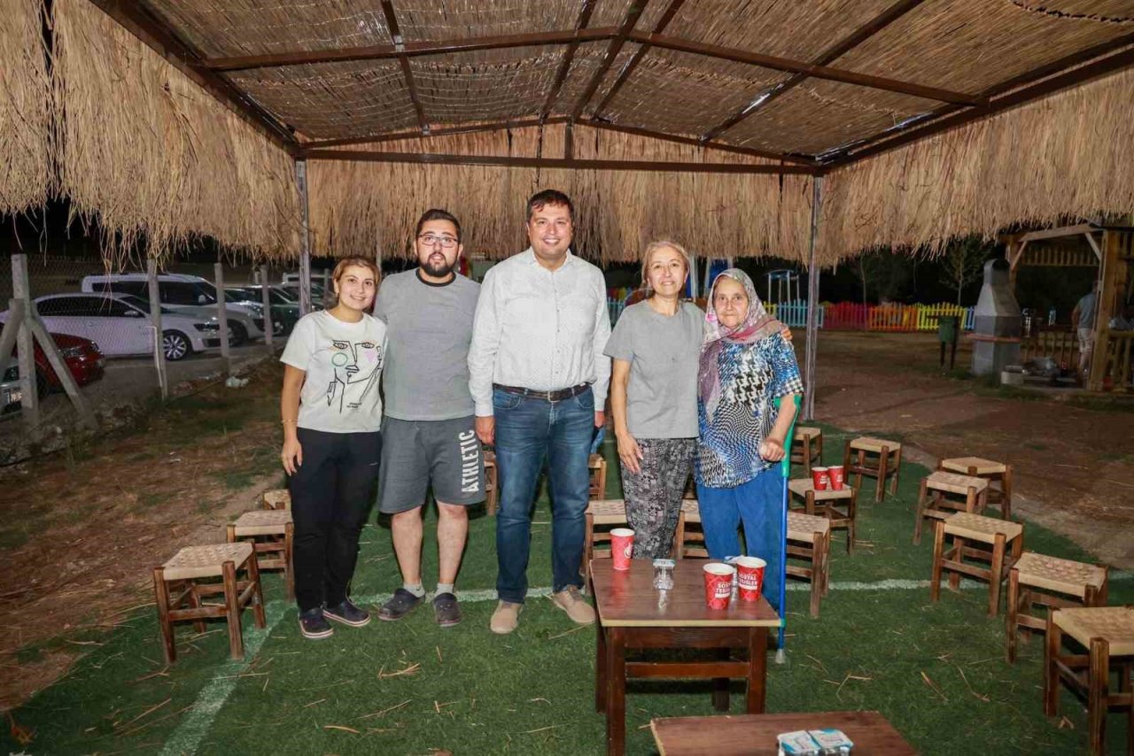 Başkan Çakın, Yeşil Karaağaç Doğal Yaşam Merkezi’nde vatandaşlarla buluştu