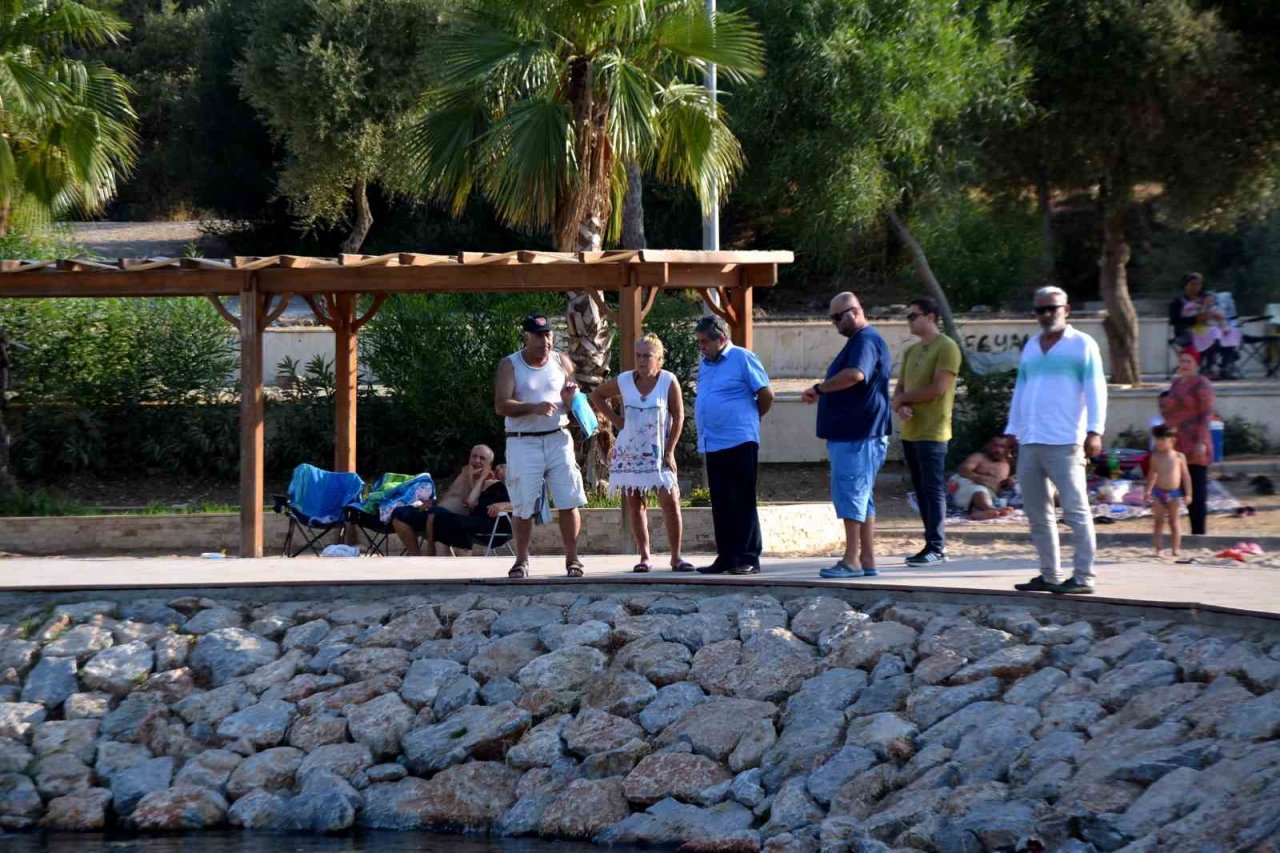 Akbük’ün tarihi şifalı su kaynağı ‘Soğuk Su’, tatilcilerin ilgisini çekiyor