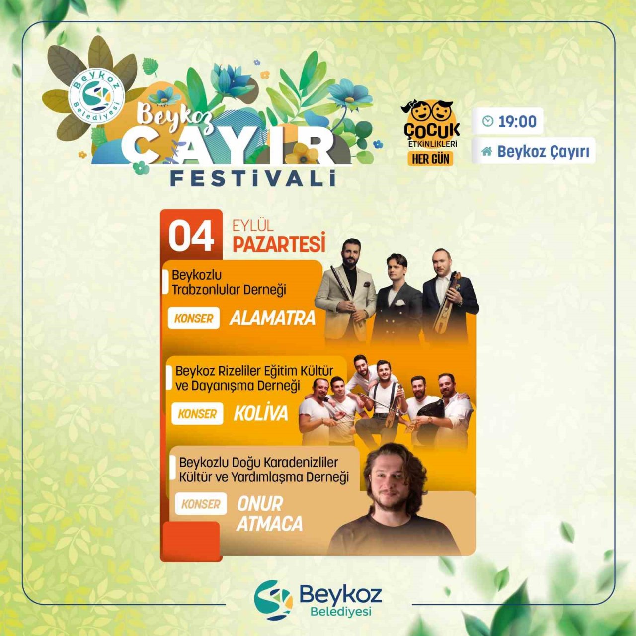 Anadolu’nun tüm renkleriyle “Beykoz Çayır Festivali” başlıyor