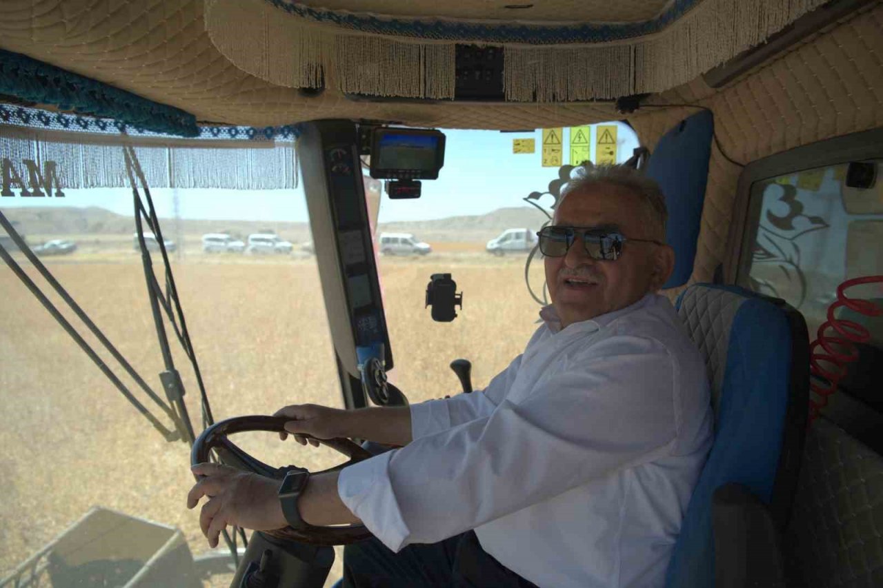 Kayseri’de aspir hasadı başladı