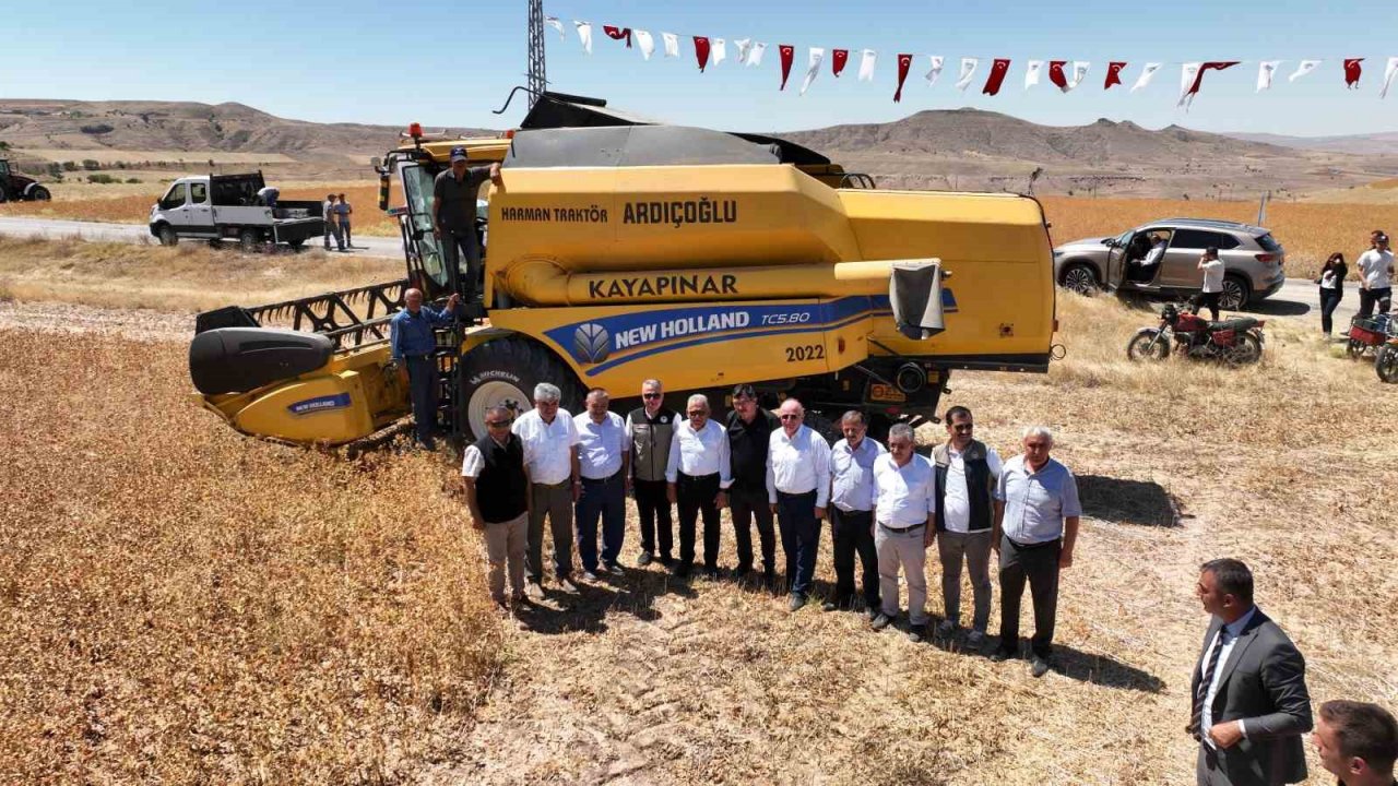 Kayseri’de aspir hasadı başladı