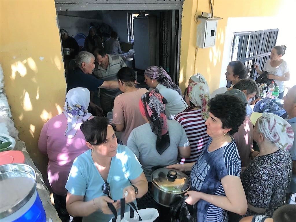 Buldanlılar 30 yıllık aşure geleneği yaşattı