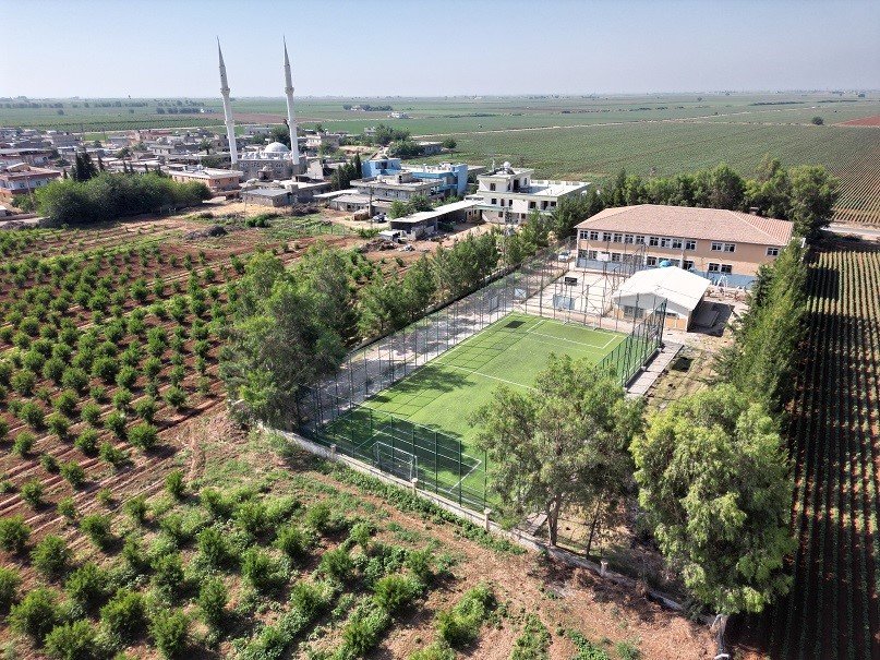 Eyyübiye’de 27 halı sahanın tamamı hizmete girdi