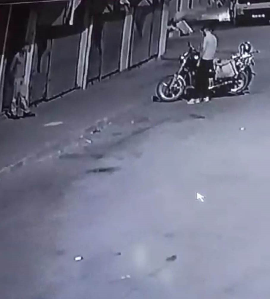 Iğdır’da motosiklet hırsızlığı güvenlik kamerasına yansıdı