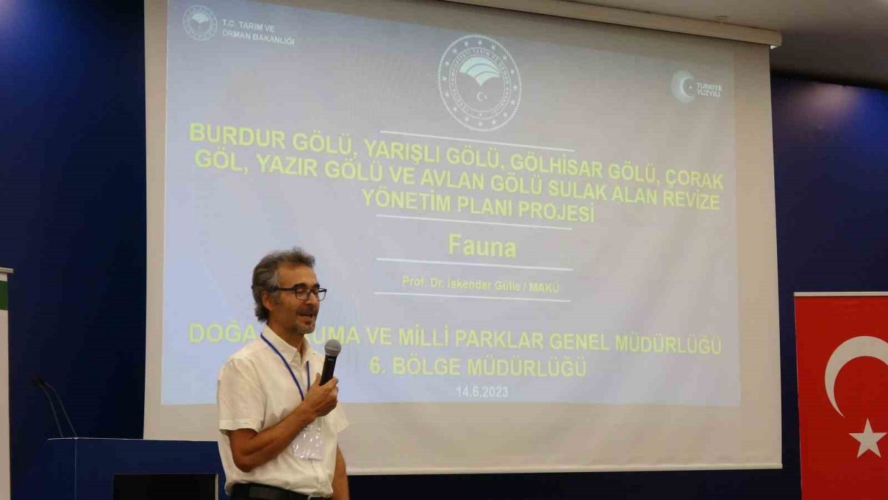 Burdur Valisi Türker: "Su zengini bir ülke değiliz, bu yüzden sulak alanlarımızı korumamız gerekiyor"