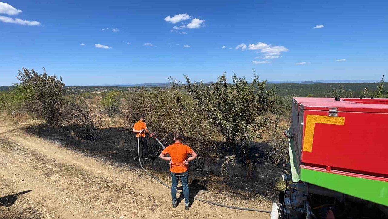 Kastamonu’daki orman yangını büyümeden söndürüldü