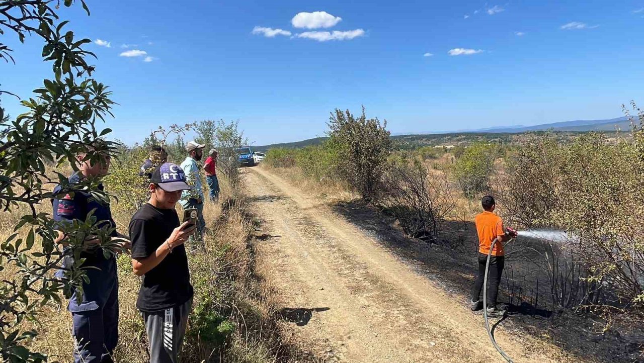 Kastamonu’daki orman yangını büyümeden söndürüldü