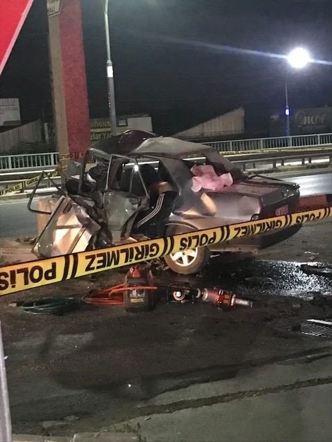 Güreşçilerin olduğu otomobil kaza yaptı: 4 ölü 1 ağır yaralı