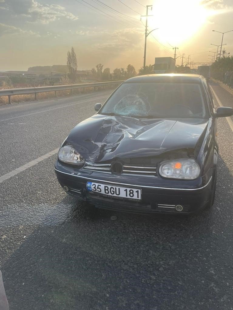 Manisa’da otomobilin çarptığı yaşlı kadın öldü