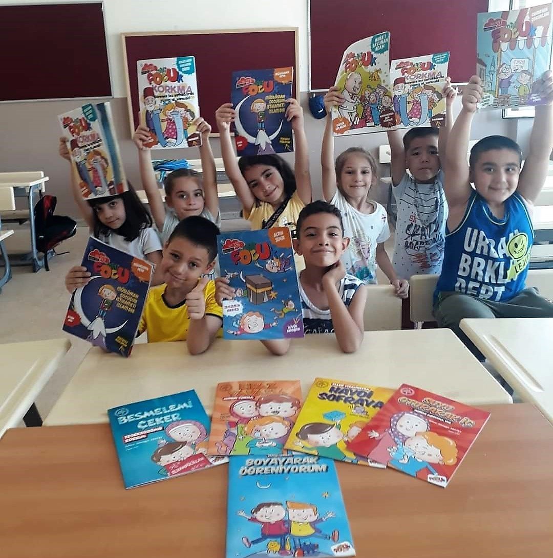 Denizli’de Kur’an kursu öğrencileri ve çocuklara milli değerler anlatıldı