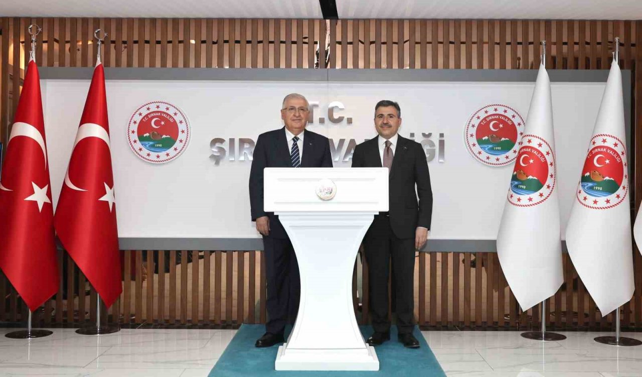 Bakan Güler, Şırnak’taki ziyaretlerine devam ediyor