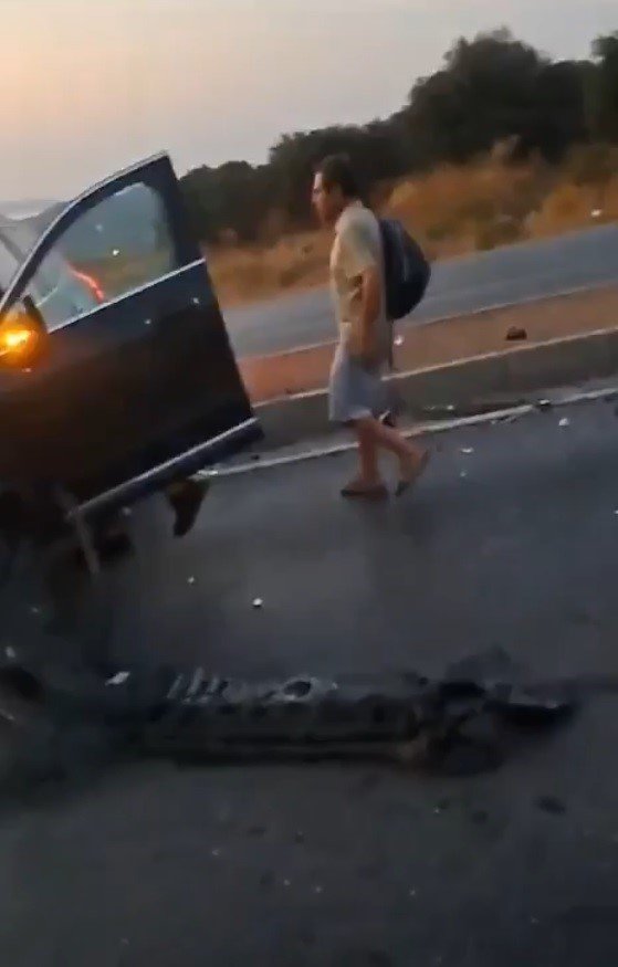 Ünlü oyuncu Olgun Şimşek trafik kazası geçirdi