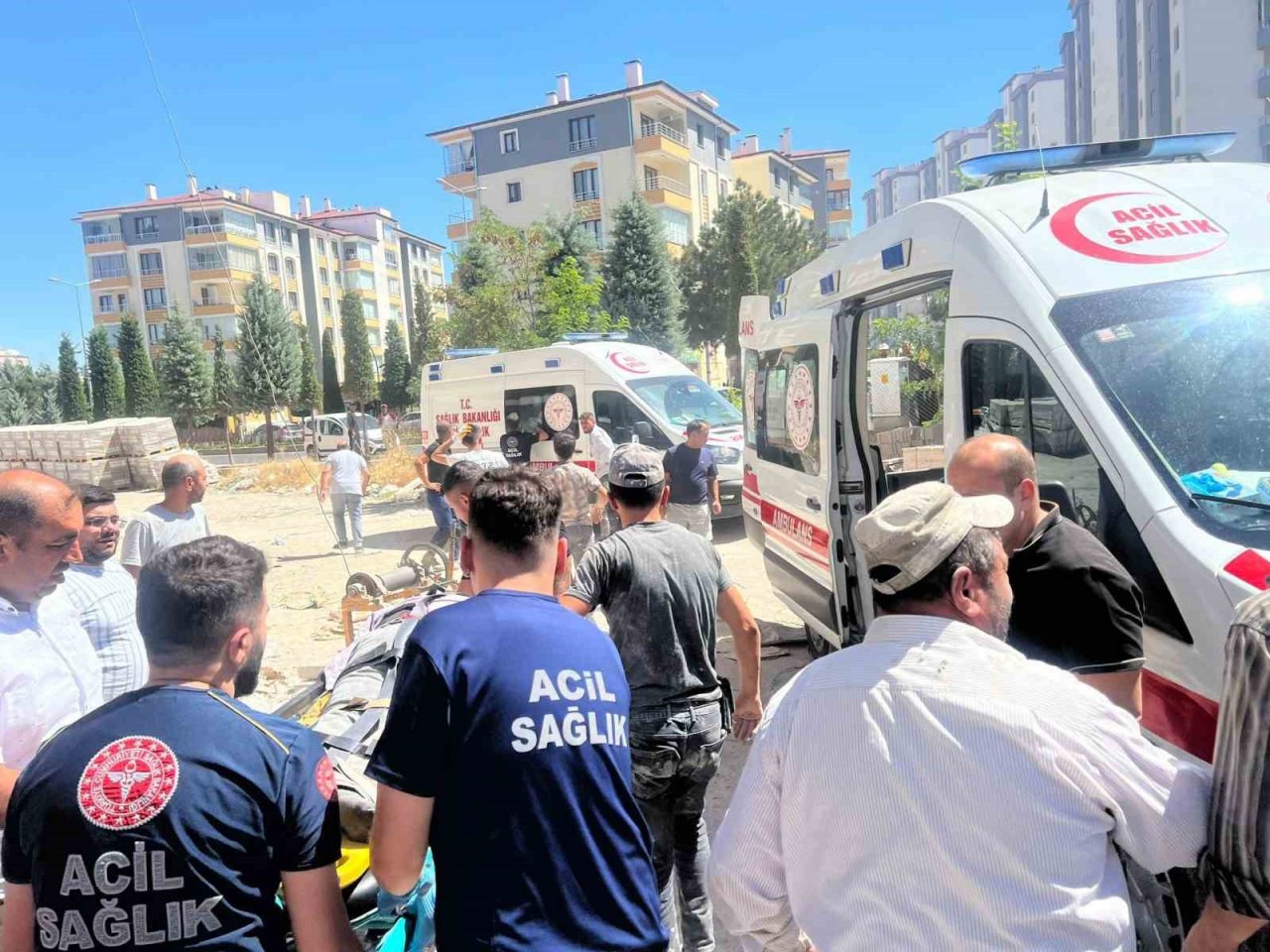 Nevşehir’de iskele çöktü: 1 ölü, 2 yaralı