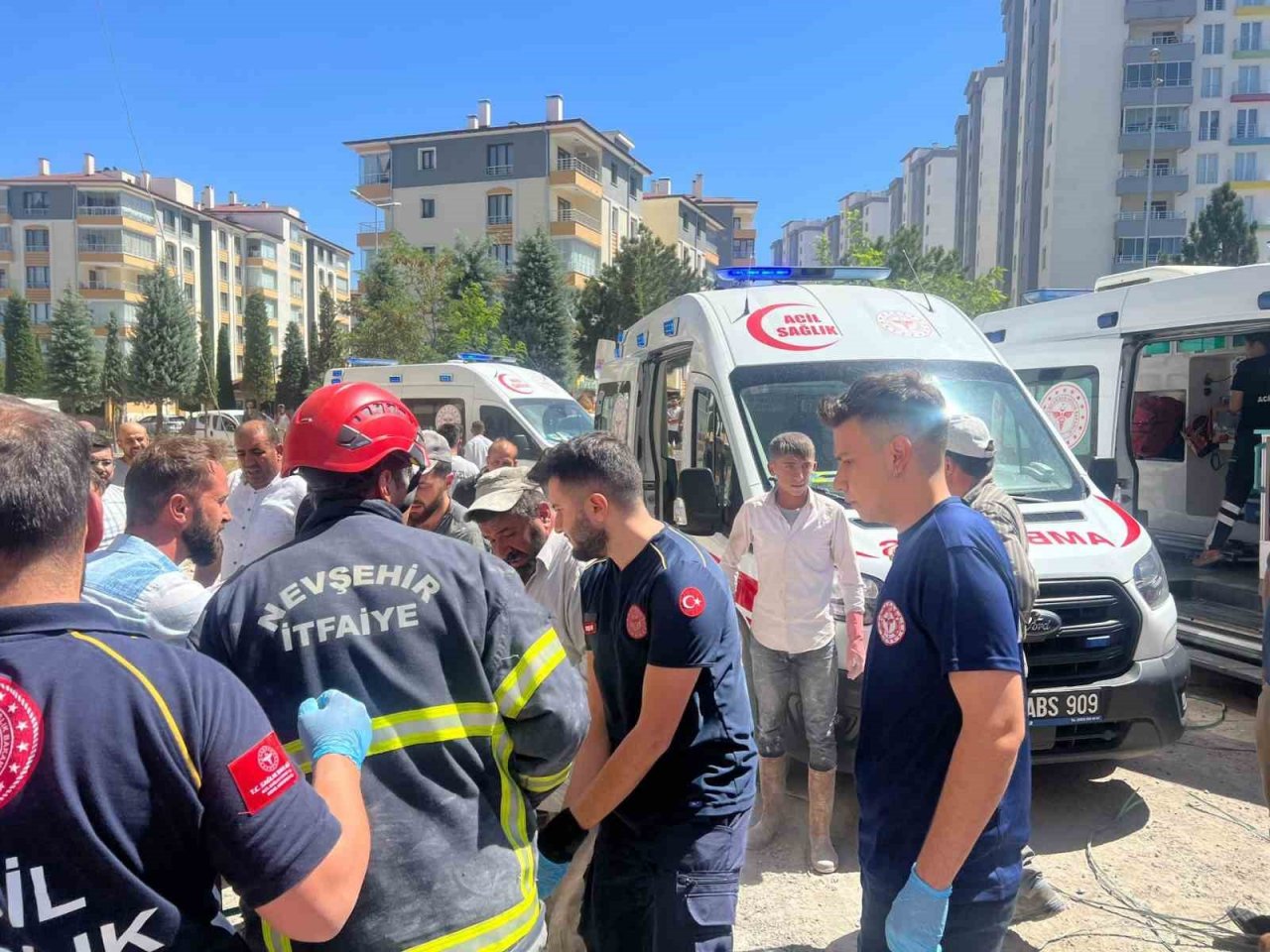 Nevşehir’de iskele çöktü: 1 ölü, 2 yaralı