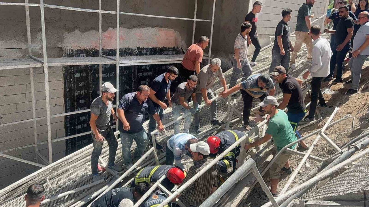 Nevşehir’de iskele çöktü: 1 ölü, 2 yaralı