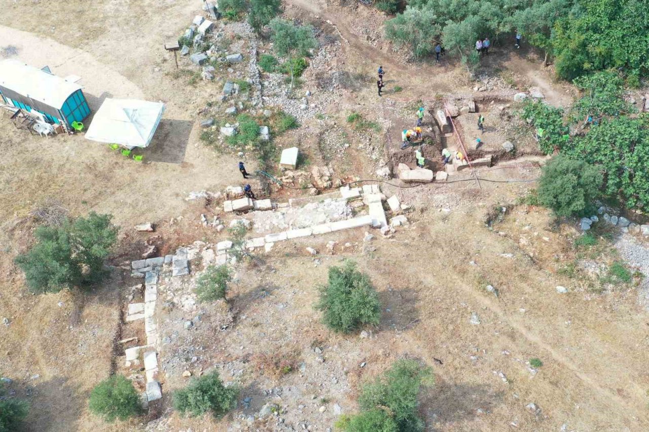 Gölyazı’nın antik dokusu gün yüzüne çıkıyor