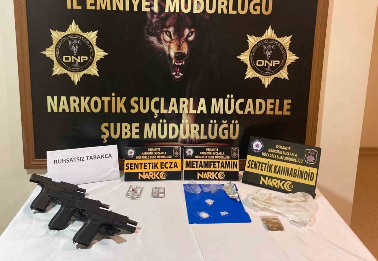 Osmaniye’de uyuşturucu ile mücadele: 47 gözaltı