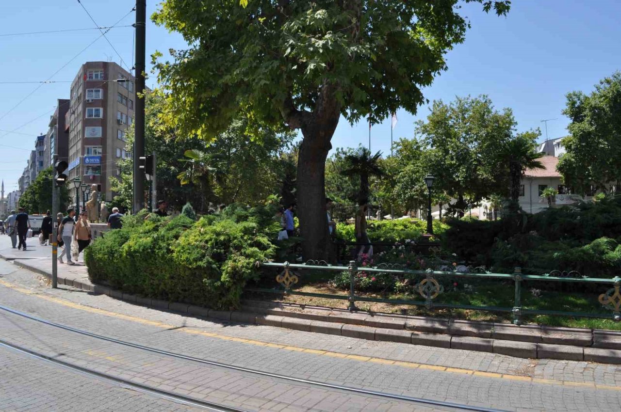 Dalı enerji tellerine devrilen ağaç budandı